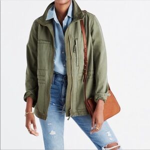 Madewell Fleet Utility Olive Women's Jacket